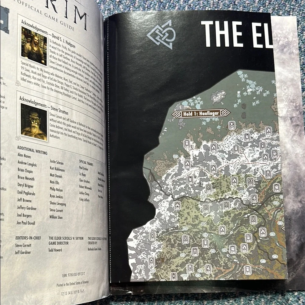 The Elder Scrolls V: Skyrim Official Game Guide - Map Never Removed